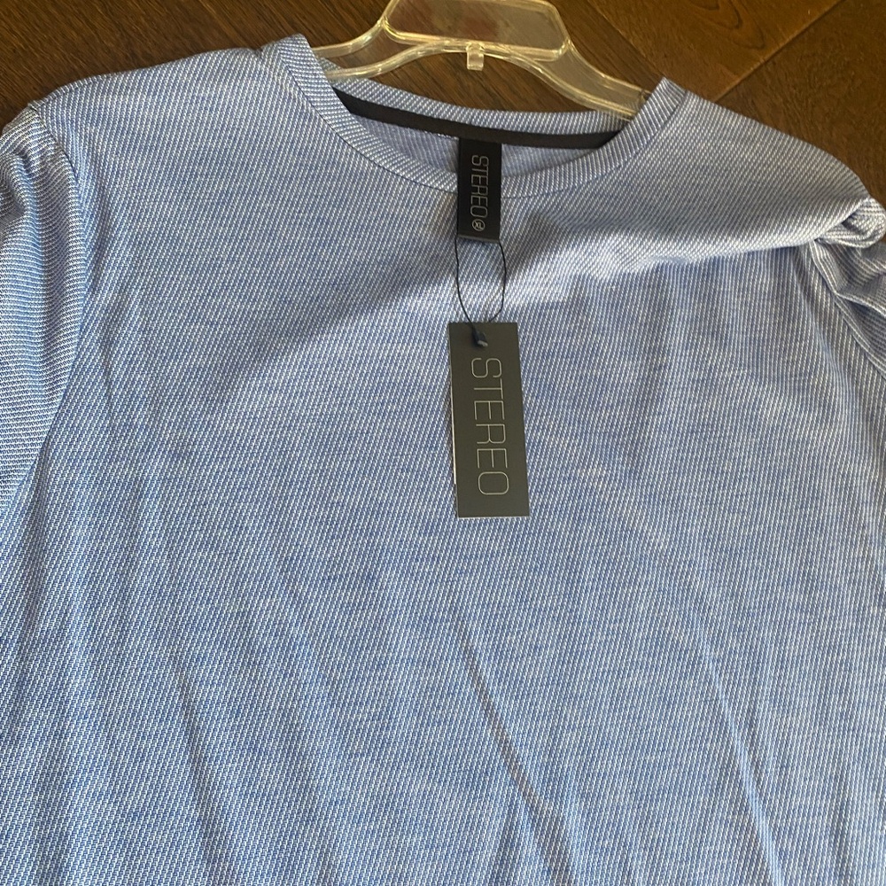 Stylish Oslo blue color size XL company stereo high end stylish